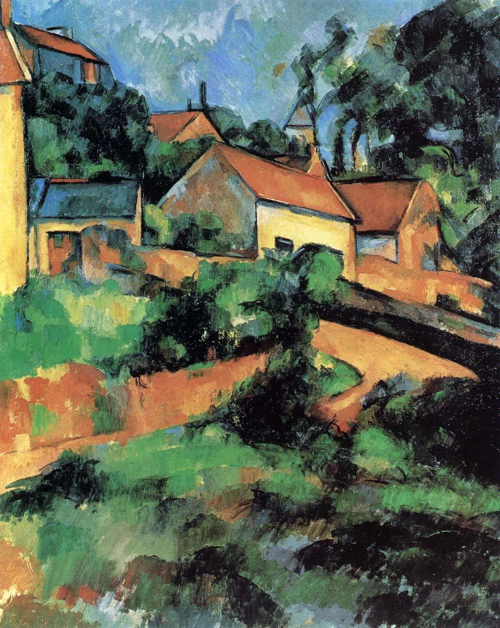 Strada di svolta a Montgeroult, 1898 - Museum of Modern Art, New York